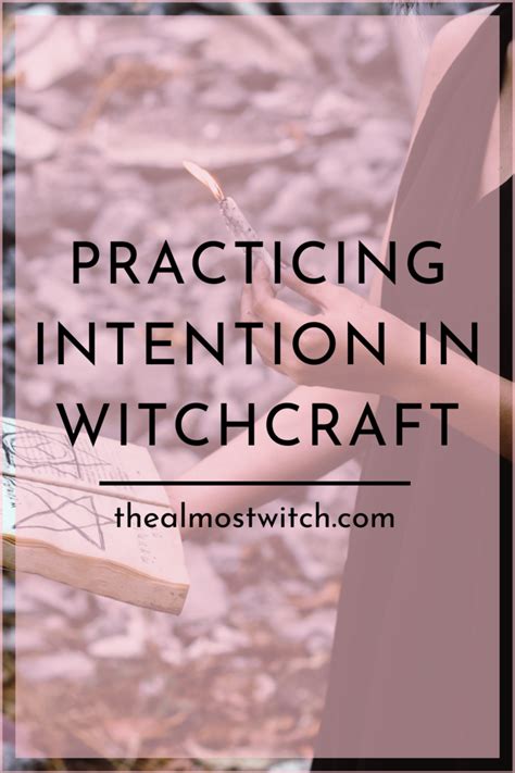 Intention witchcraft set